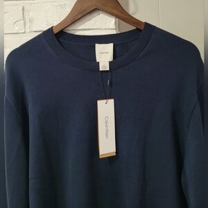 Rare Calvin Klein Men's 100% Supima Cotton Crewneck Sweater